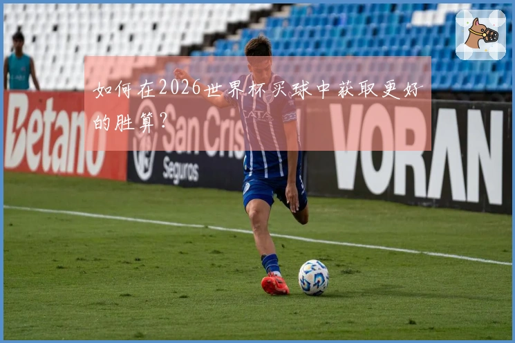 如何在2026世界杯买球中获取更好的胜算？