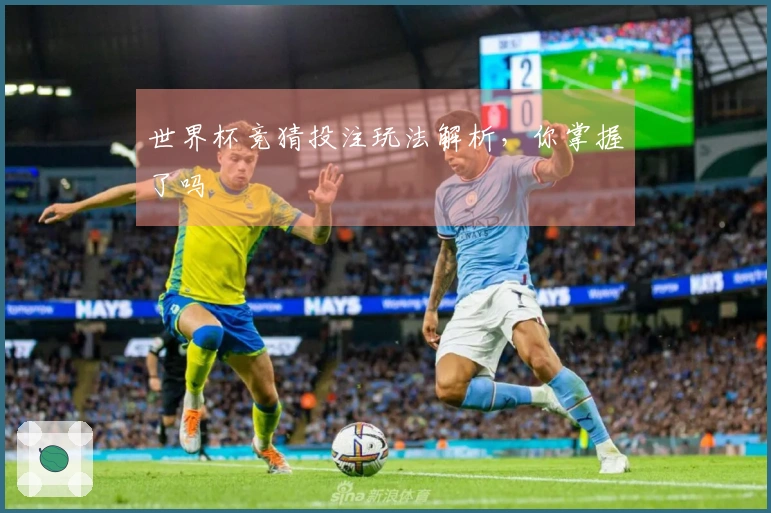 世界杯竞猜投注玩法解析，你掌握了吗