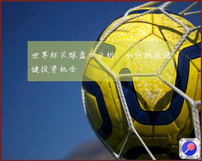 世界杯买球盘口分析：如何挑选稳健投资机会
